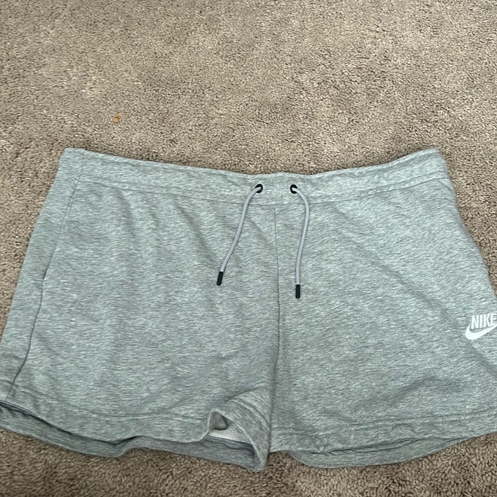 Nike gray sweatshorts